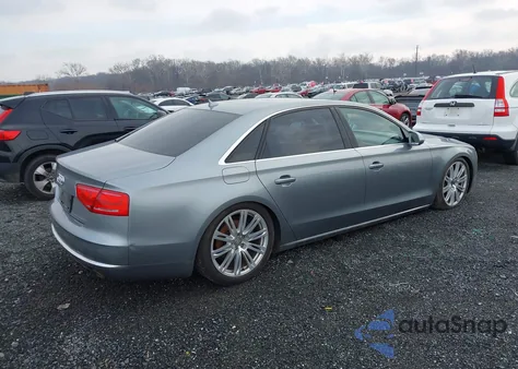 2013 Audi A8 L 3.0T from USA, damaged, VIN WAURGAFD0DN005546